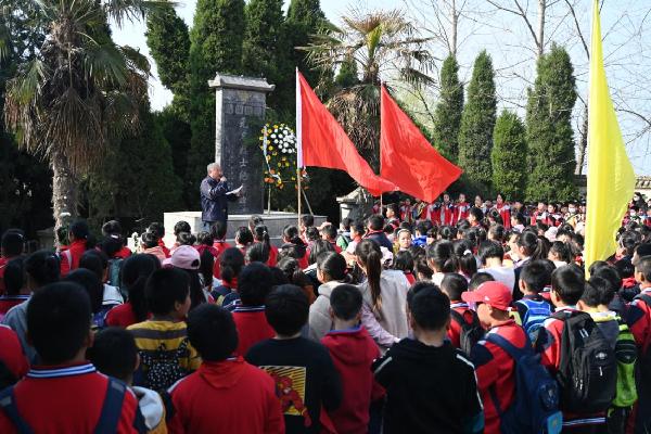 江苏睢宁李集镇：知史“咏”进“禾苗”壮 红色基因代代传