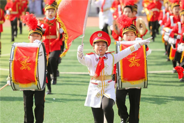 队旗飘扬 鼓号铿锵 争做新时代好队员 | 2023年西安市少先队鼓号队交流展示活动顺利举办
